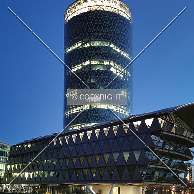 Westhafen Tower by Nephilim