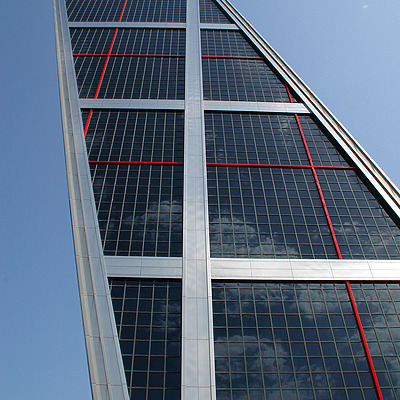Puerta de Europa II by John Bek