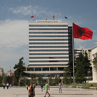 Tirana International Hotel by Kjetil Balog
