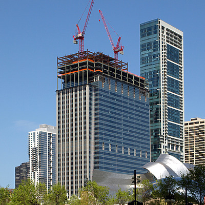 Blue Cross-Blue Shield Tower by Marshall Gerometta