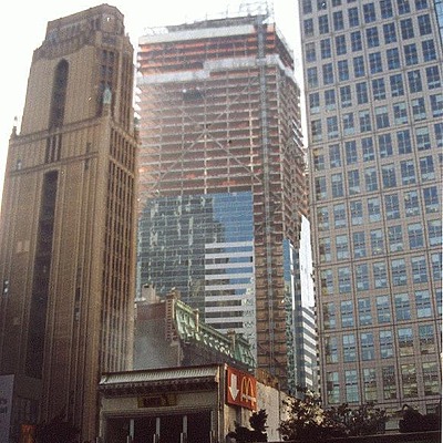Times Square Tower by Marshall Gerometta