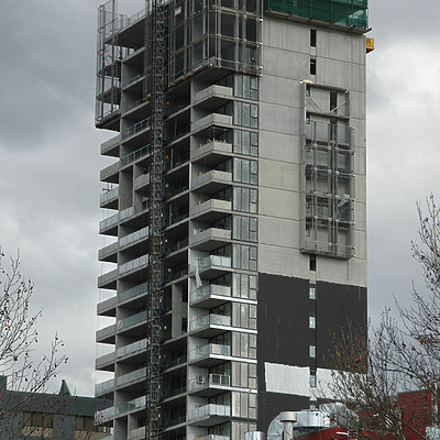 Escen on Church by John Bek