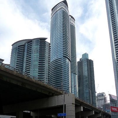 Ice Condominiums at York Centre 1 by Nate Lindsey