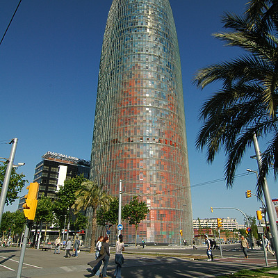 Torre Agbar by David Guija
