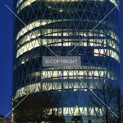 Westhafen Tower by Nephilim