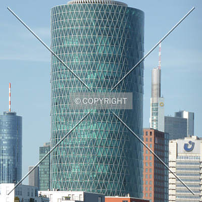 Westhafen Tower by Nephilim