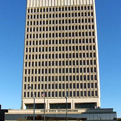 Utica State Office Building by John Cahill