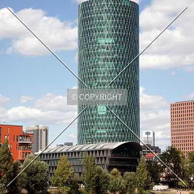 Westhafen Tower by Nephilim