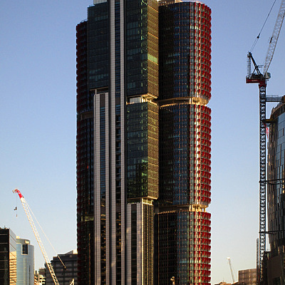 International Towers 1 by Daniel Kieckhefer
