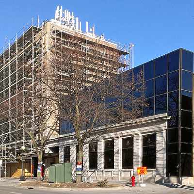 MidWestOne Bank Building by Ryan Hildebrand