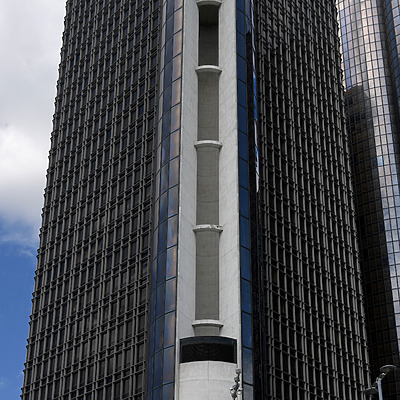 Renaissance Center 400 Tower by John W. Cahill