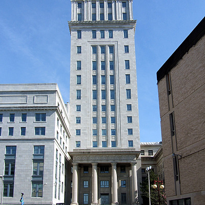 Union County Courthouse Tower Building by John Cahill