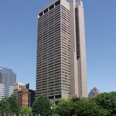 Rhodes State Office Tower by Marshall Gerometta