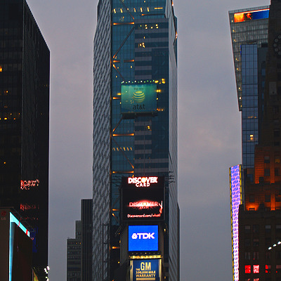 Times Square Tower by Cesar Serrano