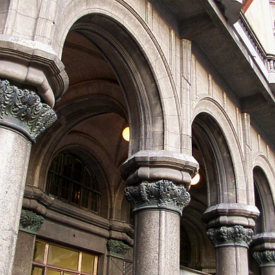 Palacio Salvo by Daniel Kieckhefer