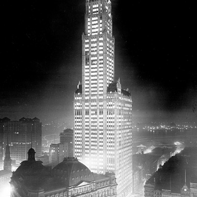 Woolworth Building by Detroit Publishing Co.