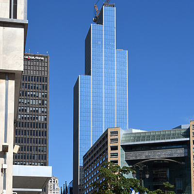 Hudson's Site Redevelopment Tower by John W. Cahill