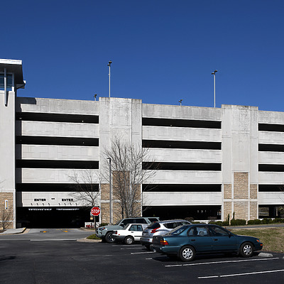 Johnson City Medical Center Parking Garage by John W. Cahill