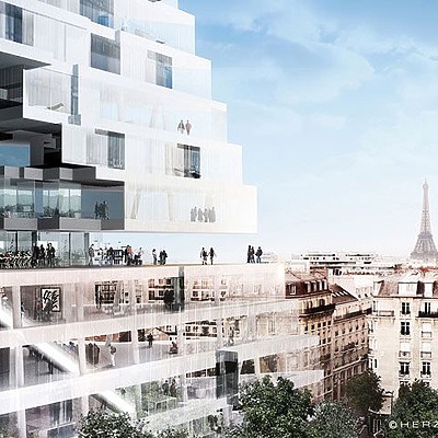 Tour Triangle by Herzog & de Meuron Architekten AG
