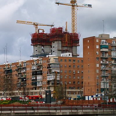 Torre Caja Madrid by Cesar Serrano