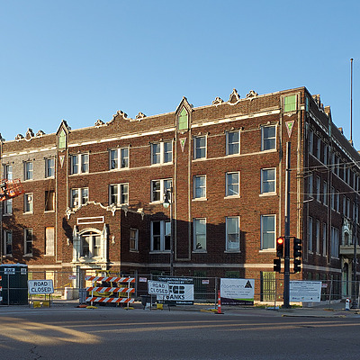 YMCA Building by Ryan Hildebrand