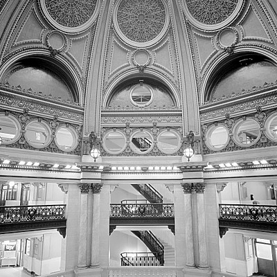 Chicago Federal Building by Library of Congress, Prints and Photographs Division, HABS, Harold Allen