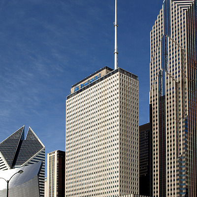 One Prudential Plaza by Marshall Gerometta