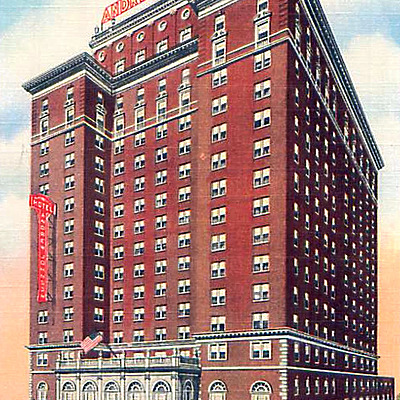 Andrew Johnson Building by Curteich/ Werner News Agency