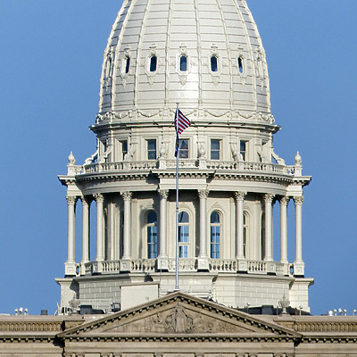 Michigan State Capitol by Nate Lindsey