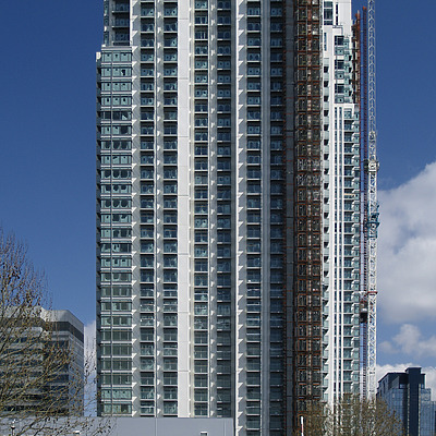 Pan Peninsula West Tower by Cesar Serrano