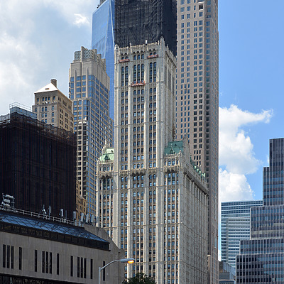 Woolworth Building by John W. Cahill