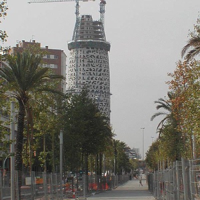 Torre Agbar by David Guija