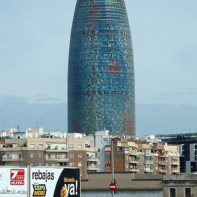 Torre Agbar by David Guija
