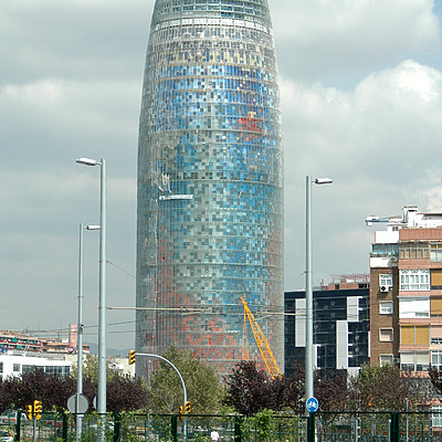 Torre Agbar by David Guija