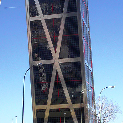 Puerta de Europa II by Cesar Serrano