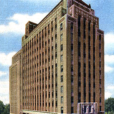 Alabama Power Building by Curt Teich & Co.