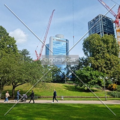 Hochhauskomplex Neue Mainzer Straße by Nephilim