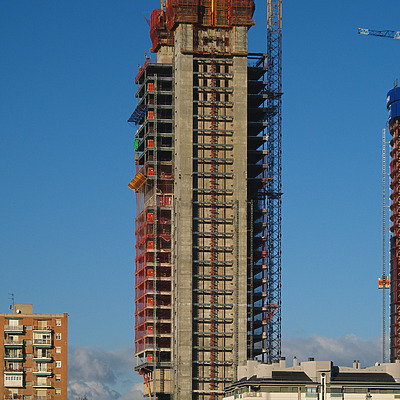 Torre Caja Madrid by Cesar Serrano