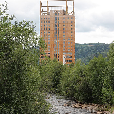Mjøstårnet by Kjetil Balog