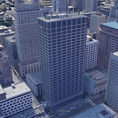 Commerce Tower by Google Earth