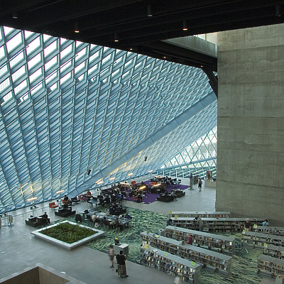 Seattle Central Library by Pavel Toczynski