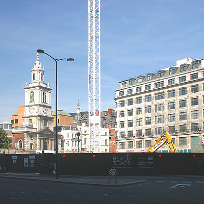Heron Tower by Tristram Compton