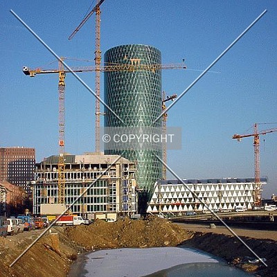 Westhafen Tower by Nephilim