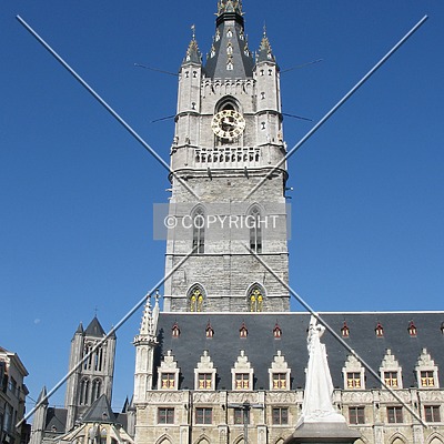 Belfort van Gent by Emmanuel D.