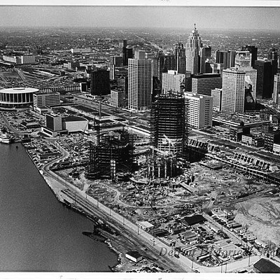 Detroit Marriott at the Renaissance Center by Detroit Historical Society