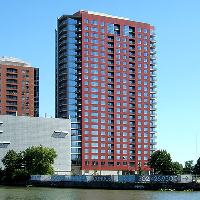 River Tower at Christina Landing by John Cahill
