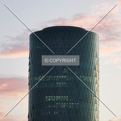 Westhafen Tower by Nephilim