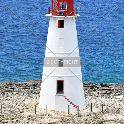 Nassau Harbour Lighthouse by Jorge Molina