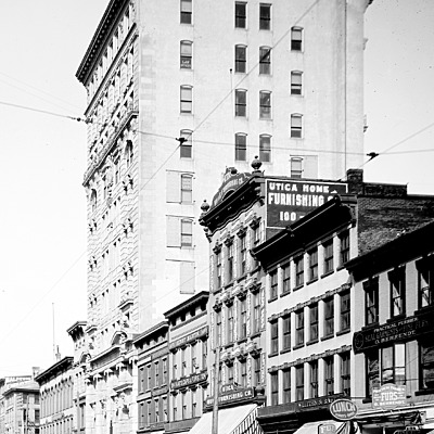 Genesee Towers by Library of Congress, Prints and Photographs Division, Detroit Publishing Company