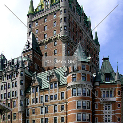 Le Château Frontenac by Chris Patriarca